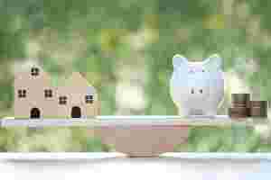 Haus und Sparschwein